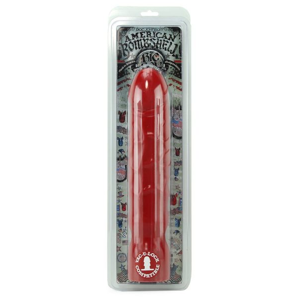 Doc Johnson American Bombshell Cherry Big Boy Dildo Box