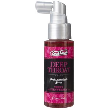 Good Head Deep Throat Spray Strawberry